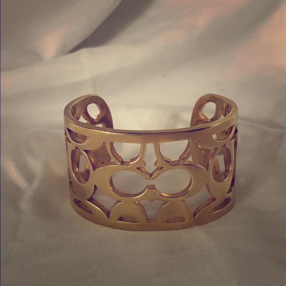 Coach cuff bracelet